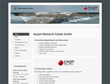 Tablet Screenshot of airport-consultants.com